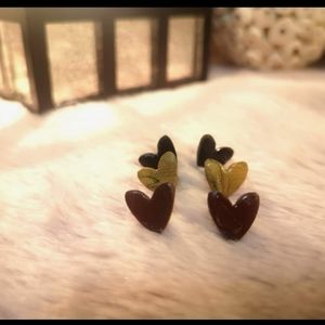 Handmade clay earing's